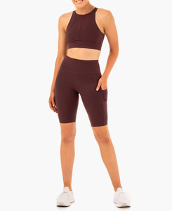 Ensemble de vêtements de sport pour femmes, legging taille haute et soutien-gorge de sport, tenue de sport, gym, fitness, yoga, ensemble de vêtements athlétiques deux pièces assorti - Product Image 5