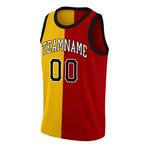 Camiseta de Baloncesto Personalizada para Hombre, Sublimada, Transpirable, 100% Poliéster, Malla sin Costuras - Product Image 4