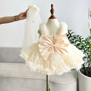 Vestido de Tutú de Lujo Personalizado para Bebé, 15 Nhung Nguyen, Vestido de Princesa Esponjoso para Niñas, Fabricante OEM/ODM - Product Image 5