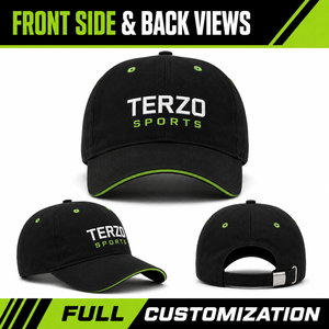 Gorras de Béisbol Personalizadas al por Mayor con Visera Curva, Transpirables, Impermeables, de Lona y Algodón, de 6 Paneles, con Estampado Digital, Bolsillos y Etiqueta Privada - Product Image 2
