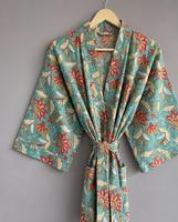 Robe d'été ample à manches longues pour femmes, légère et respirante, à fleurs, décontractée, pour la plage, les fêtes et le quotidien