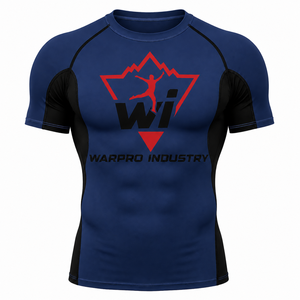 Lightweight Rash Guard Short Sleeve Shirt Offering Comfort For Fitness Surfing And Summer Sports - Product Image 1