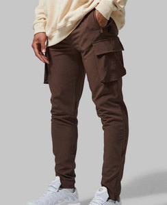 Survêtements personnalisés pour hommes survêtement avec bretelles latérales ensemble de jogging pantalons de survêtement unisexes pantalon de survêtement homme - Product Image 3