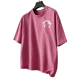 เสื้อยืดโอเวอร์ไซส์ แขนสั้น คอกลม พิมพ์ลายกราฟิก ผ้าฝ้าย 100% น้ำหนัก 280 กรัม สไตล์ลำลอง สตรีทแวร์ ระบายอากาศดี ขายส่ง แฟชั่น - Product Image 1