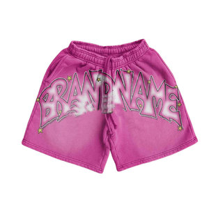 Conjunto de Shorts de Verano Divertidos con Estampado Gráfico de Dibujos Animados para Mujer, Estampado Floral Metalizado, Ligeros y Suaves - Product Image 6