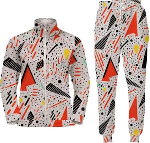 Survêtement d'hiver pour homme, uni, écologique |   Tenue de sport décontractée de style streetwear personnalisable 100% coton |   Fabricant direct - Product Image 1