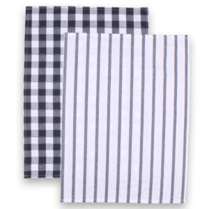 Toalla de Cocina Multiusos Ecológica de Algodón 100% Certificado GOTS, Diseño a Cuadros Tejido, Suave, Cómoda, de Secado Rápido y Tipo Waffle - Product Image 1