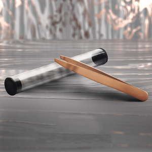 Pinzas de belleza para depilación de cejas y vello facial, pinzas profesionales para cejas para obtener resultados impecables - Product Image 3