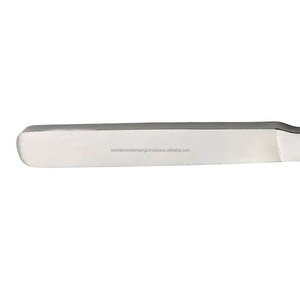 Espátula Reiner para Yeso, Mango Metálico Manual, Hoja Curva de 7 Pulgadas, Acero Inoxidable, Instrumento Quirúrgico Reutilizable para Remoción de Yeso Ortopédico - Product Image 6