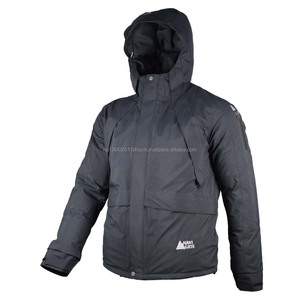 Meilleure veste parka enduite de haute qualité pour les hommes et les femmes col à capuche de style décontracté avec fermeture à glissière pour l'hiver - Product Image 2