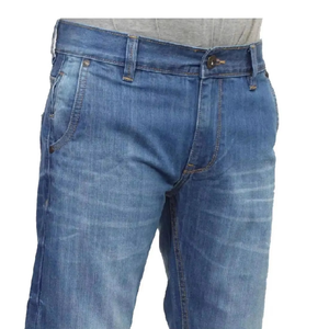 Jeans en denim coupe skinny de qualité supérieure pour hommes, pantalons déchirés slim, vente en gros, 100% coton, pantalons en denim coupe ample pour hommes - Product Image 4