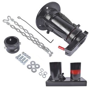 Adjustable 5th Wheel/Gooseneck Offset Adapter C5GX1216 20,000 Ib Towing Capacity Hitch Mounts for Short Bed Trucks - Product Image 2