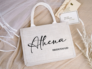 Bolsa de Compras Reutilizable de Fibra de Yute Ecológica y Sostenible con Asas Resistentes - Product Image 6