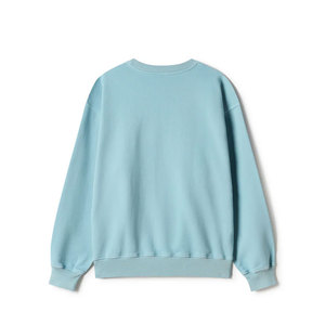 Custom Plain Crewneck <b>Sweatshirt</b> Embroidery Printing Logo Blank 100% Cotton Hoodie <b>Sweatshirts</b> - Product Image 2