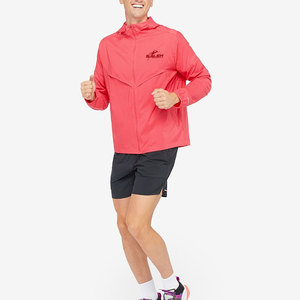 High Quality <b>Reflective</b> <b>Running</b> <b>Jacket</b> With Breathable Fabric Wind Resistant Finish And Comfortable Fit For Active Exercise - Product Image 1