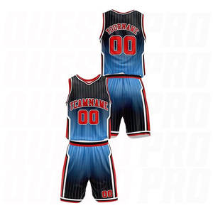 Uniformes de Baloncesto para Entrenamiento, Sublimados, Personalizados, para Equipos Juveniles, Conjunto de Uniformes de Baloncesto de Alta Calidad, Ropa Deportiva - Product Image 2
