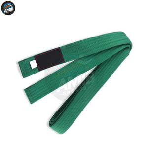 Custom Made High Quality Cotton Breathable Comfortable Bjj Belts with Custom Color Factory Wholesale Price From Pakistan - Product Image 4
