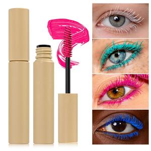 Máscara de Pestañas de 10 Colores, Resistente al Agua, Larga Duración, Sin Grumos, Colores Vivos, para Cosplay y Fiestas - Product Image 2