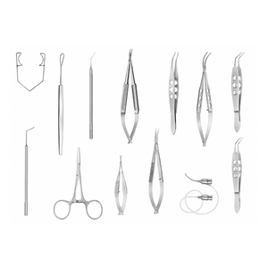 Juego de Instrumentos para Cirugía de Cataratas, 13 Piezas, Acero Inoxidable de Precisión, Kit Microquirúrgico Oftálmico para Cirugía Ocular - Product Image 5