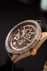 นาฬิกาอัตโนมัติสำหรับผู้ชาย Alexander Ferros 9261R-08 หน้าปัดแซฟไฟร์ สายหนัง ตัวเรือนสแตนเลสสตีล ระบบกลไก Miyota กันน้ำ - Product Image 3