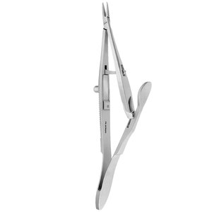 Portaagujas Quirúrgico Manual Kalt de Precisión, Recto, 14 cm, Acero Inoxidable, Alta Calidad, Instrumento con Certificación CE - Product Image 4