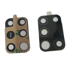 Lente protettiva per fotocamera per Samsung Galaxy A31 A315F nera con design a 6 fori - Product Image 1