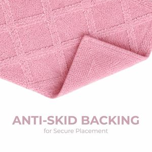 Tapis de bain en peluche personnalisés de luxe, lavables en machine, coutures renforcées, toucher doux comme un nuage, pour usage quotidien - Product Image 3