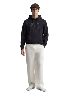 Nueva Sudadera con Capucha Negra Personalizada al por Mayor para Hombre, 100% Algodón, Felpa Francesa, con Estampado, Bolsillo Delantero, Corte Regular Informal, para Otoño - Product Image 6