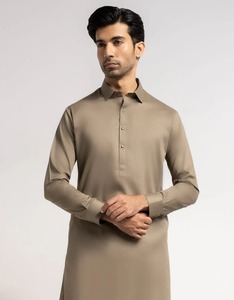 Elegante Shalwar Kameez Tradicional Indio de Algodón de Alta Calidad para Hombre |   Ropa para Fiestas y Eventos de Boda Sin Arrugas - Product Image 4