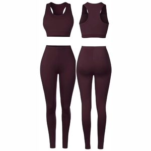 Customization Women's Yoga Ribbed One Piece Tank Tops Bodysuit Rompers Sleeveless Plus Size <b>Exercise</b> Jumpsuits - Product Image 4