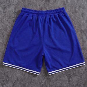 Shorts de basketball personnalisés en maille pour hommes, vente en gros, vierges, respirants, impression par sublimation, shorts de sport épais pour la course à pied - Product Image 2