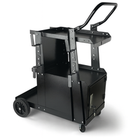 Ruedas Universales para Carro de Soldadura MIG OEM/ODM, Capacidad de 300-450 Libras, Metal, Cuatro Ruedas, Opciones Personalizables, Uso Industrial GARWMW000