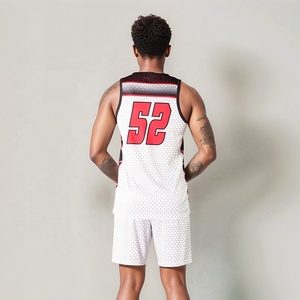 Uniforme de basket-ball personnalisé fabriqué au Pakistan, unisexe, sans manches, anti-UV, 100% polyester, taille plus, respirant, antibactérien - Product Image 5
