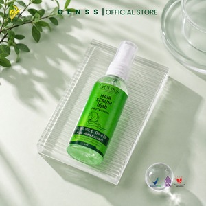 Sérum capillaire Genss Hair Rambut Protection Hijab 60ml en spray avec Vitamine B5, Vitamine E, Huile d'olive, Extrait d'aloe vera - Product Image 3