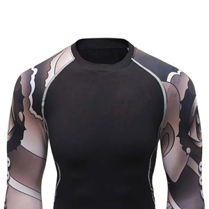 Rashguard de Sublimación MMA Hecho a Medida por Fabricante Pakistaní, Rashguard Masculino de Alta Calidad, Rashguard de Primera Calidad - Product Image 4