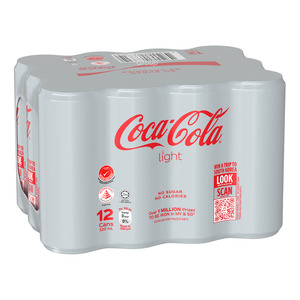 Coca Cola Light en Lata de 33cl, Paquete de 24 Unidades, Bebida Dietética Baja en Azúcar, Suministro al por Mayor para Distribuidores Minoristas y Exportación - Product Image 1