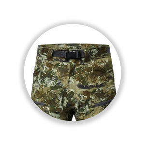 Shorts de chasse imperméables de qualité supérieure pour hommes, design personnalisé imprimé camouflage uni, respirants, pour la chasse et les sports d'hiver - Product Image 3