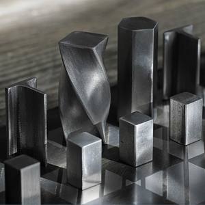 Pièces d'échecs modernes en métal – Vente en gros de figurines d'échecs en métal de qualité supérieure – Design contemporain et luxueux pour jeu de stratégie - Product Image 6