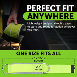 Gym Cable Machine <b>Ankle</b> Straps Heavy Duty Leg Workout <b>Support</b> for Glute Kickback Strength Training Exercise Use - Product Image 5