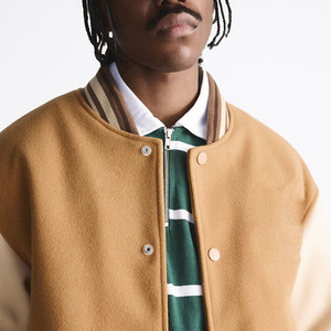 แจ็คเก็ตวาร์ซิตี้คุณภาพสูง ขายดีที่สุดประจำปี 2024 แจ็คเก็ตเลตเตอร์แมนขายส่งสำหรับผู้ชาย แจ็คเก็ตวาร์ซิตี้เลตเตอร์แมนแบบสั่งทำสำหรับผู้ชาย - Product Image 6