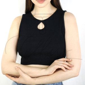 Venta Directa de Fábrica, Top Corto para Mujer, Calidad Premium, Top Corto para Mujer Hecho de Algodón - Product Image 6