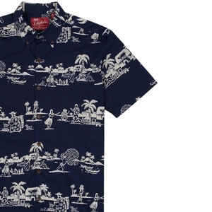 Camisa estampada elegante para hombre, con diseño elegante, informal y formal - Product Image 3
