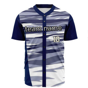 Camiseta de béisbol personalizada al por mayor para hombres y niños, ropa de béisbol - Product Image 1