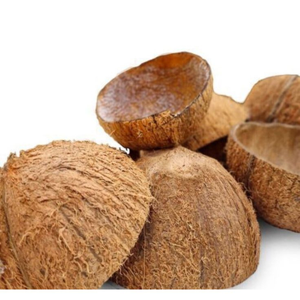 Coques de noix de coco brutes de qualité A, écologiques et premium (cassées du Tamil Nadu) 3-6 cm, matière première pour charbon actif, marque Seeniz Coco - Product Image 6