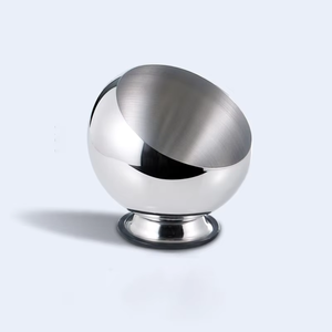 Fruteros y Ensaladeras de Metal Hechos a Mano, Elegantes y Antiguos, con Pedestal Niquelado, Aptos para Lavavajillas, Ideales para Fiestas, Bodas y Decoración Moderna del Hogar - Product Image 4