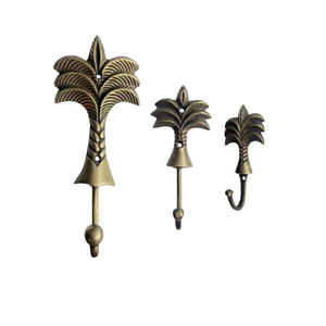 Black Wrought Iron Leaf Wall Hook <b>Rail</b> <b>Heavy</b> <b>Duty</b> Metal 4 Hook Key Holder Rack Vintage Decorative Coat Hat Hanger Wall Mounted - Product Image 6