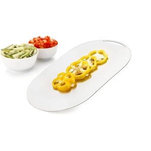 Planche à découper en acier inoxydable de qualité supérieure, lavable au lave-vaisselle, durable et réutilisable, disponible en gros - Product Image 3