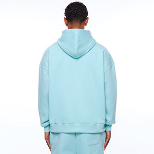 Sweat à capuche unisexe en polaire de haute qualité, grande taille, avec fermeture éclair, manches longues, coupe ample, décontracté, tricoté, pour l'hiver, pour hommes - Product Image 3