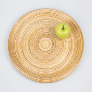 Eco Friendly Handmade Solid Bamboo Placemat Woven Dining Table Mat Heat Resistant Kitchen Table Protector - Product Image 1