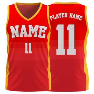 Camiseta de Baloncesto Personalizada de Alta Calidad, Colores Personalizados, Tallas Personalizadas, Logotipo, Unisex, Talla Grande, Transpirable, de Secado Rápido - Product Image 3